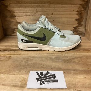 Nike air max Zero green ice blue sneakers shoes
